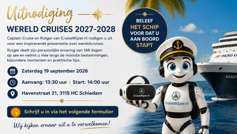 WERELD CRUISE INSPIRATIE PRESENTATIE